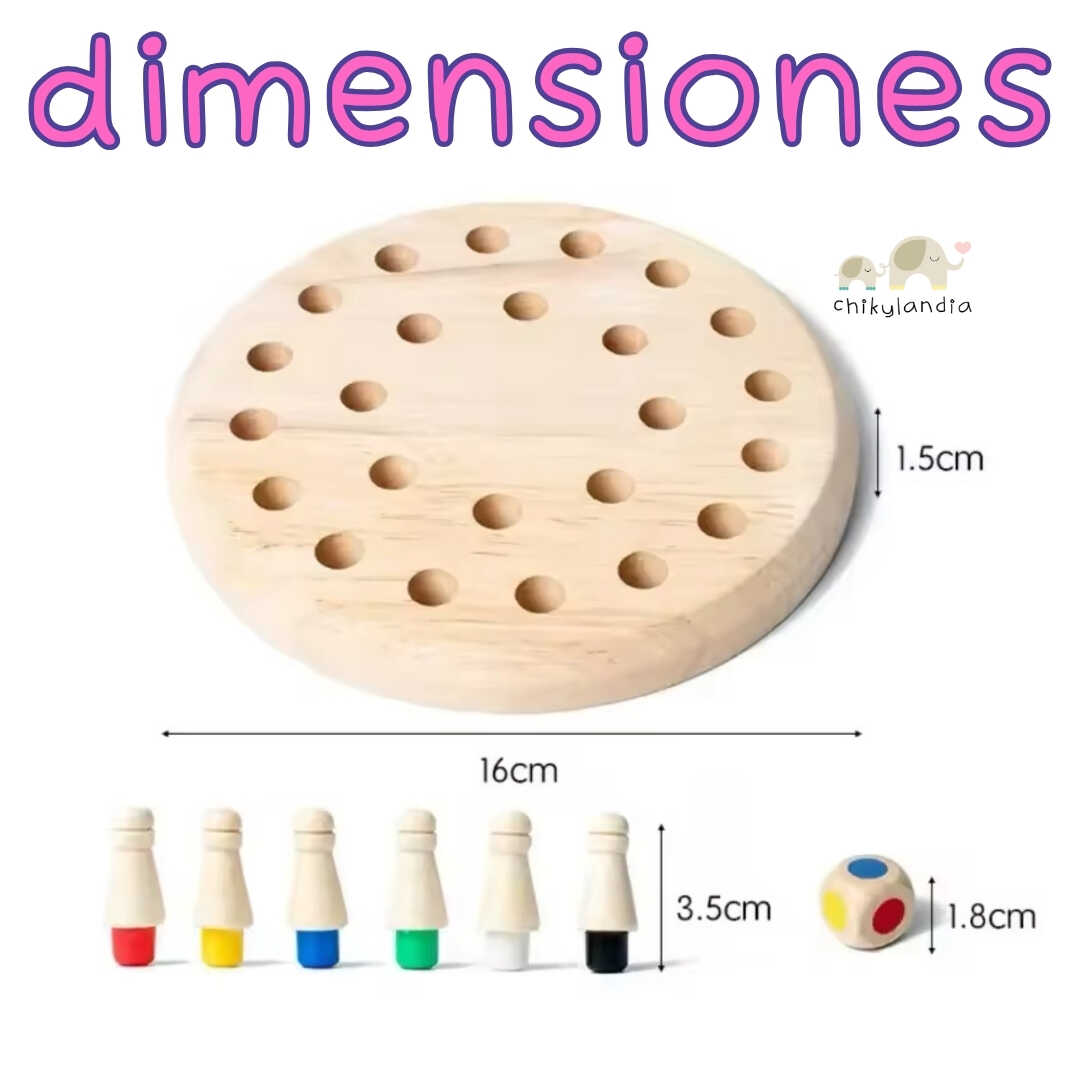 Juego de Memoria Montessori - Memory Chess®