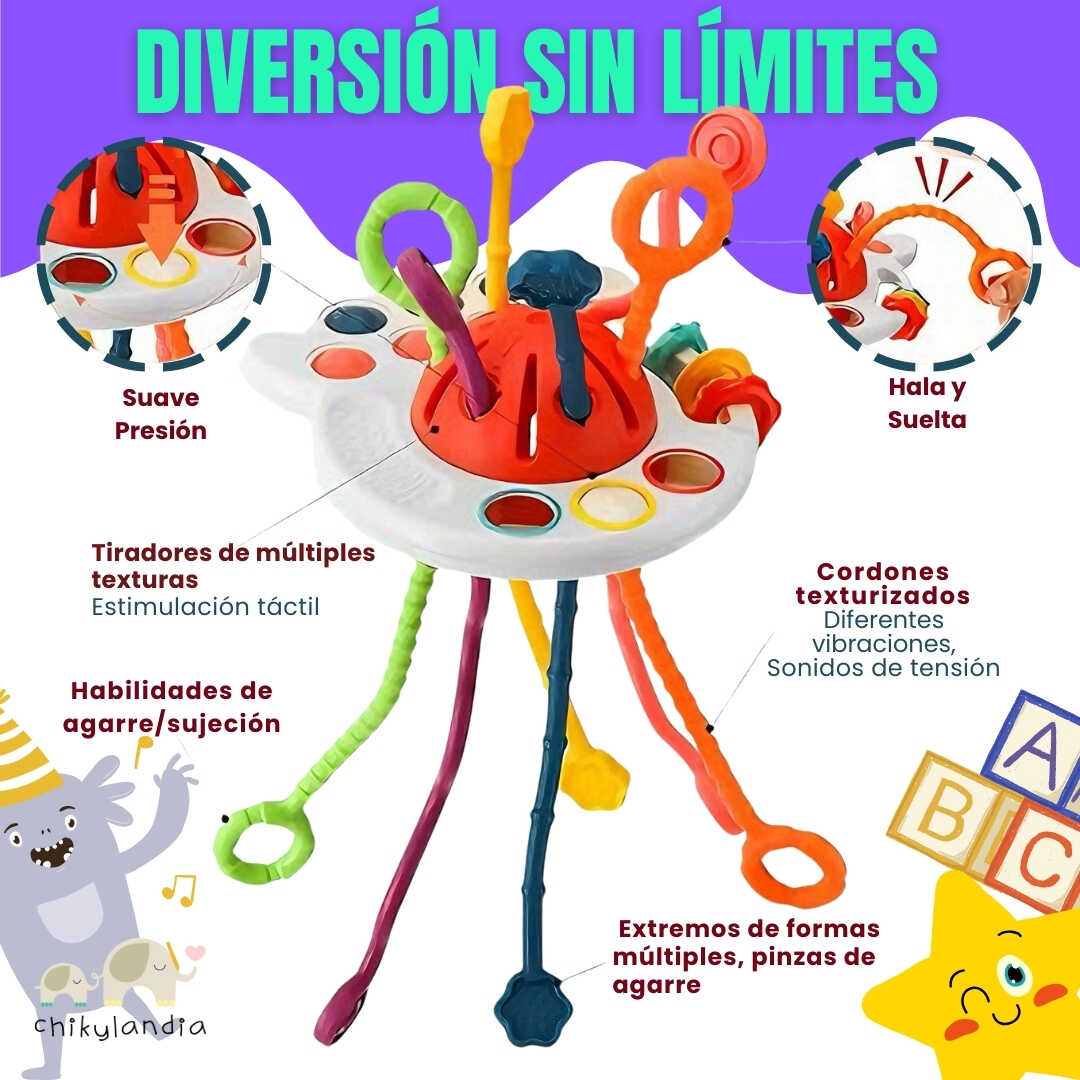 Juguete de Desarrollo Sensorial - SensoriBabú®