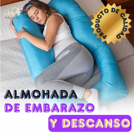 Almohada de Embarazo y Descanso Multiusos