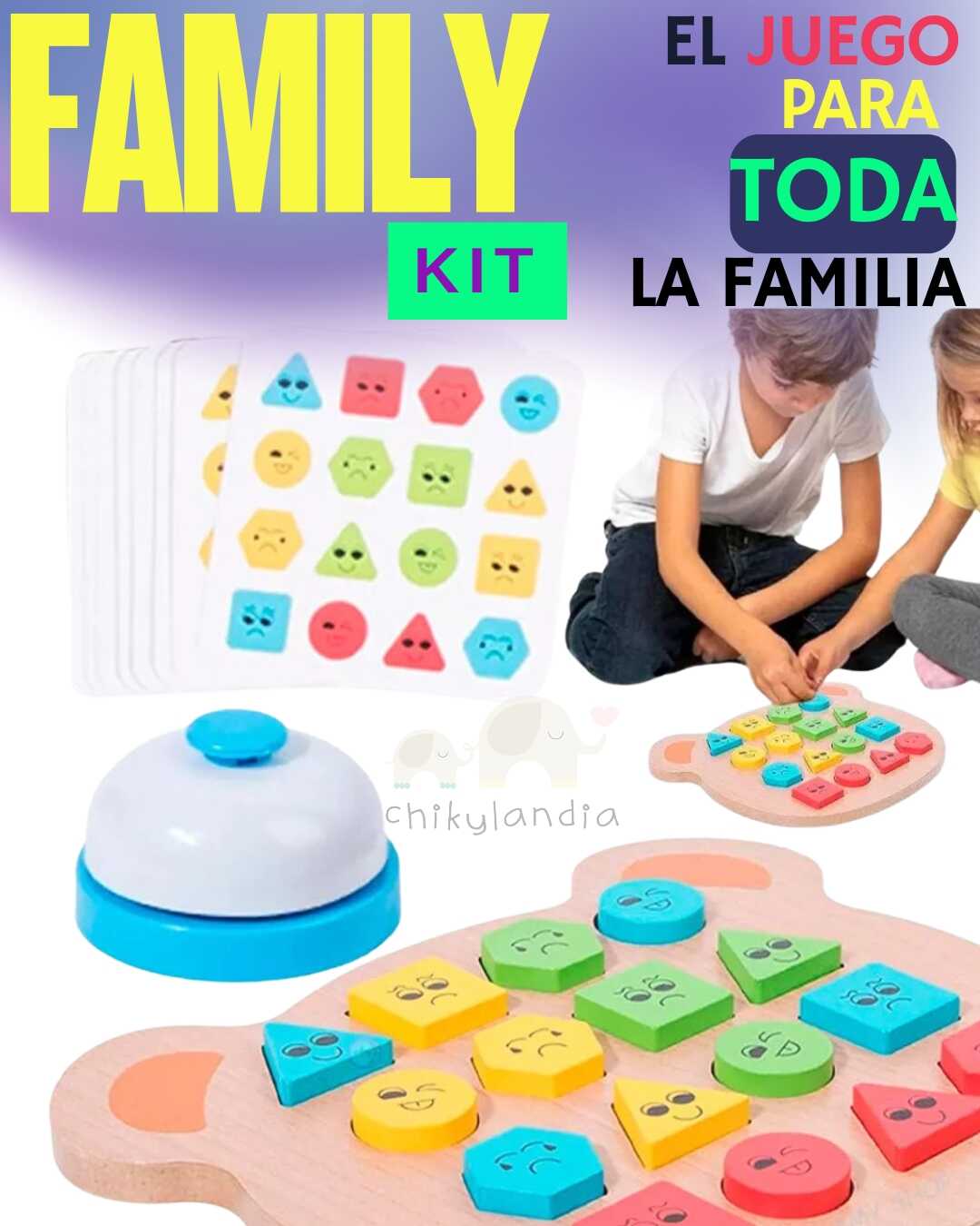 FamilyKit®: El Juego que Une 3 Generaciones