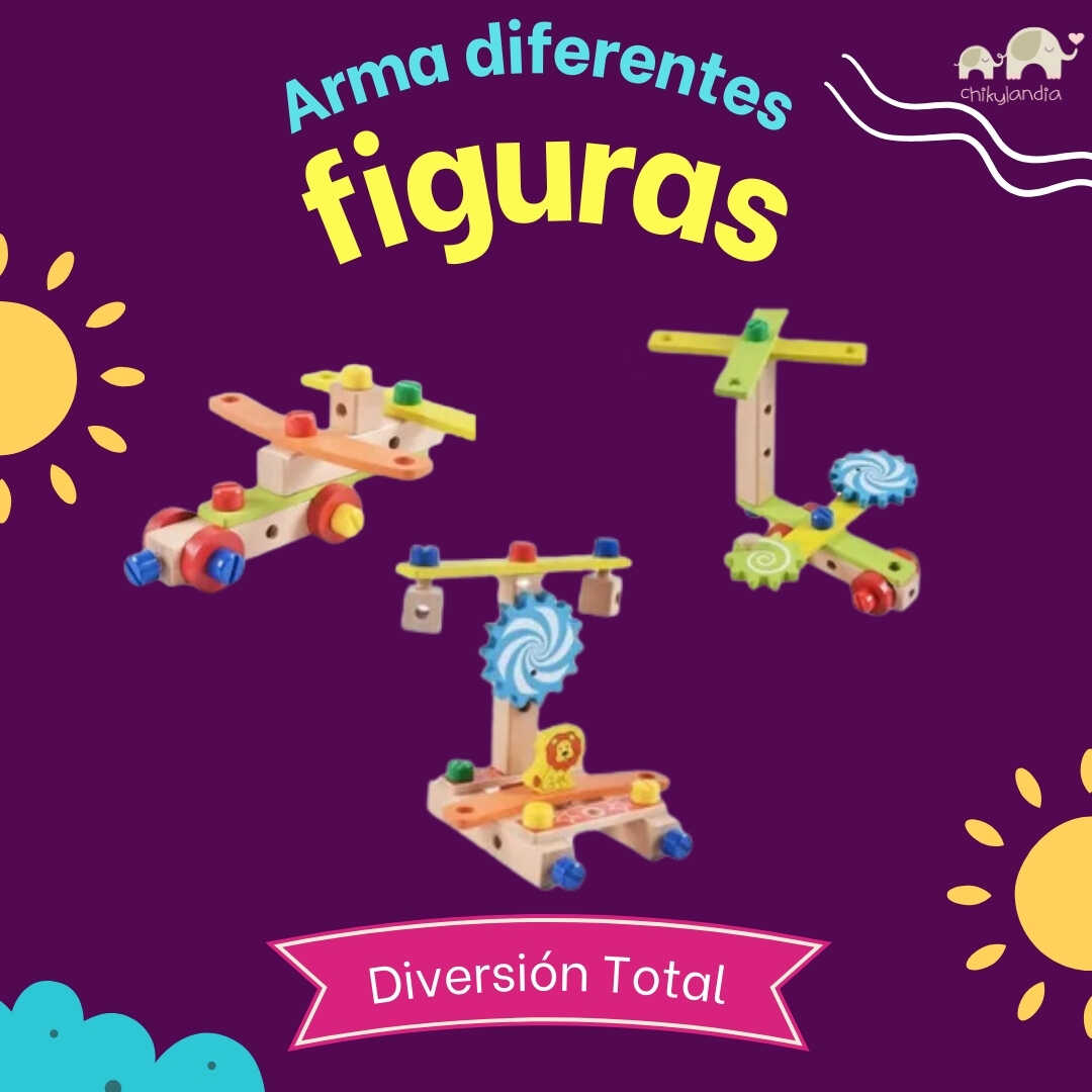 Juguete Armable Montessori - Chair Game®