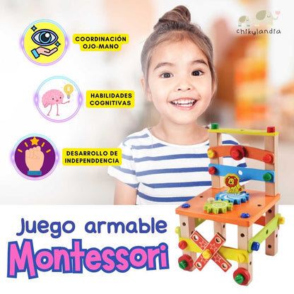 Juguete Armable Montessori - Chair Game®