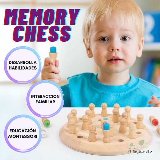 Juego de Memoria Montessori - Memory Chess®