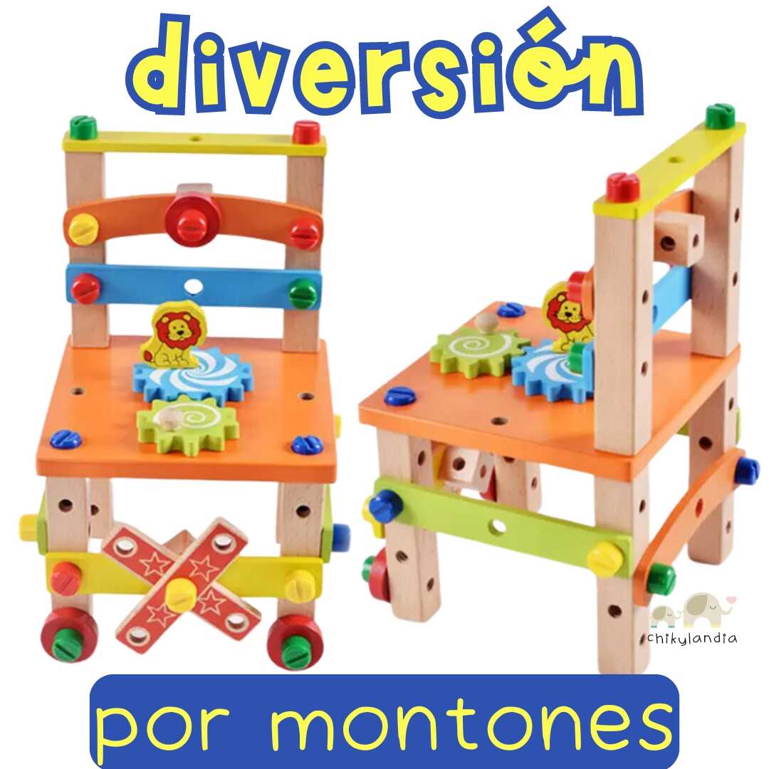 Juguete Armable Montessori - Chair Game®